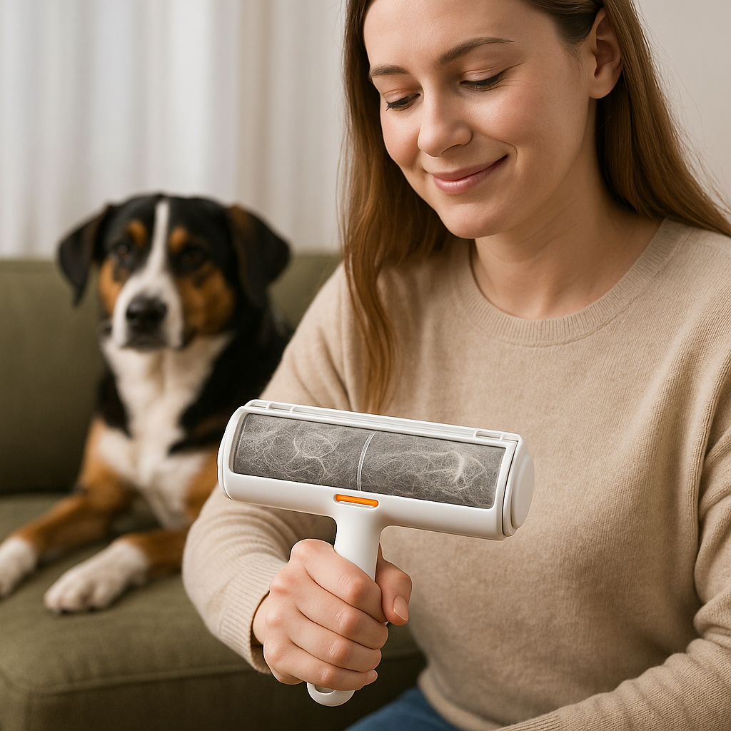 FurFree™ Self-Cleaning Pet Hair Remover Roller